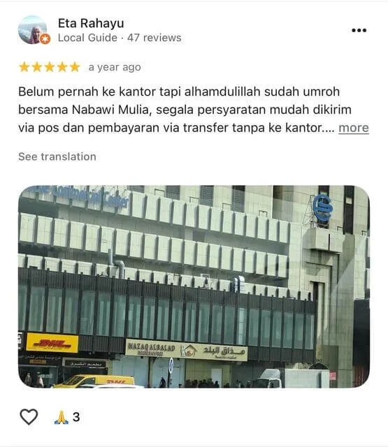 Google Review Jamaah 4