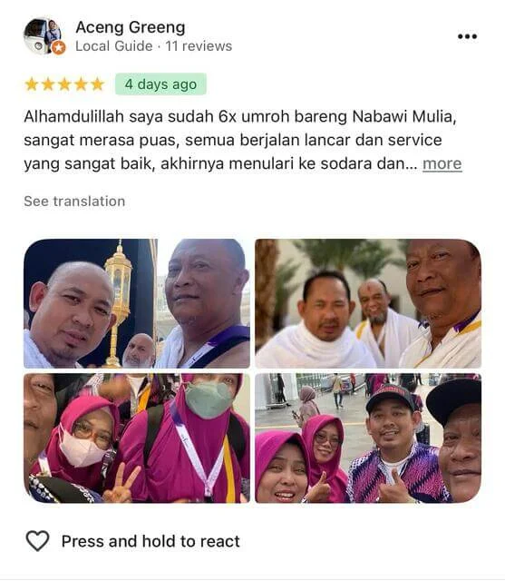 Google Review Jamaah 5